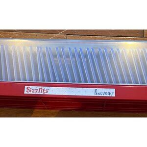 NEW Sizzix Sizzlits Alphabet Set Nouveau With Storage Case